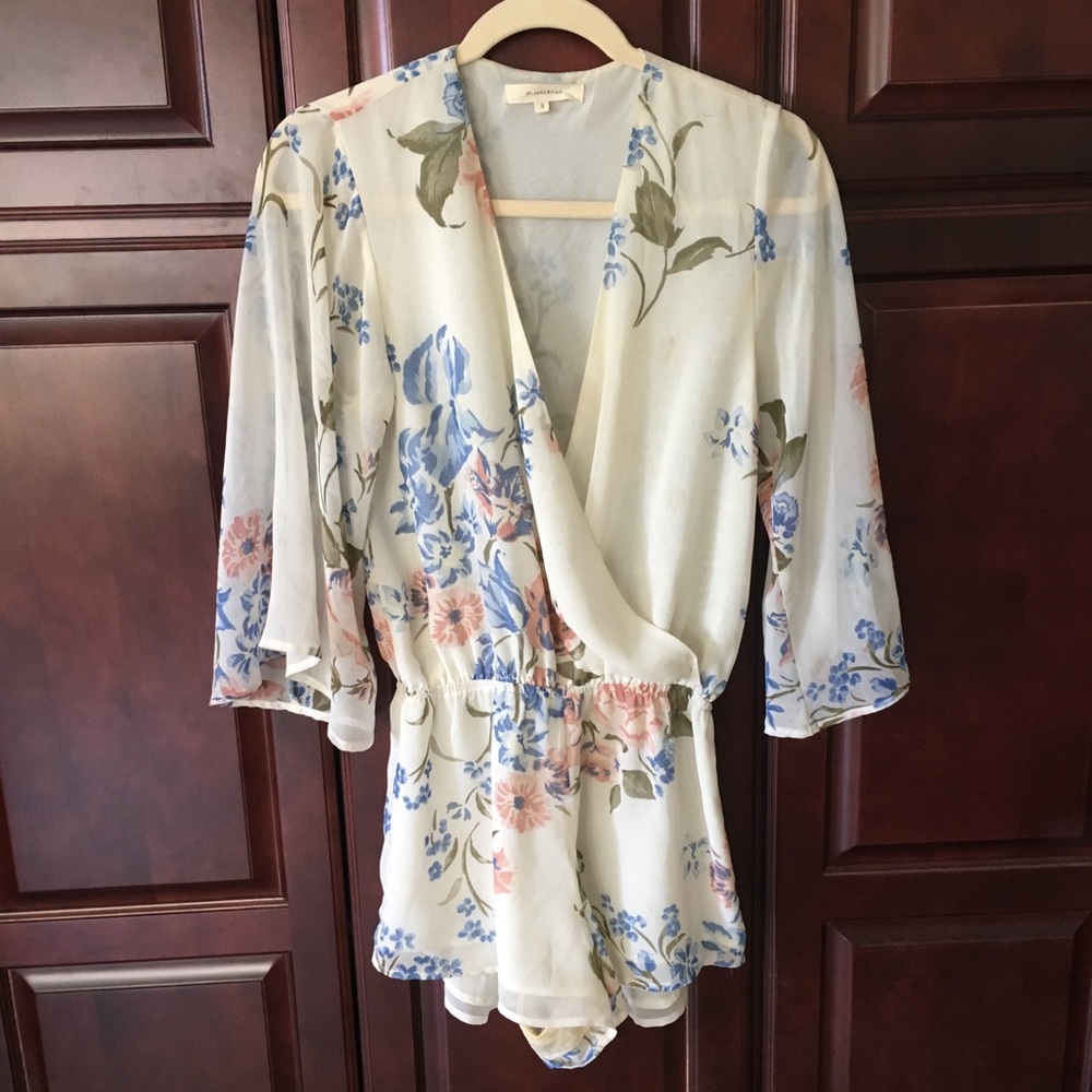Boutique Floral Romper